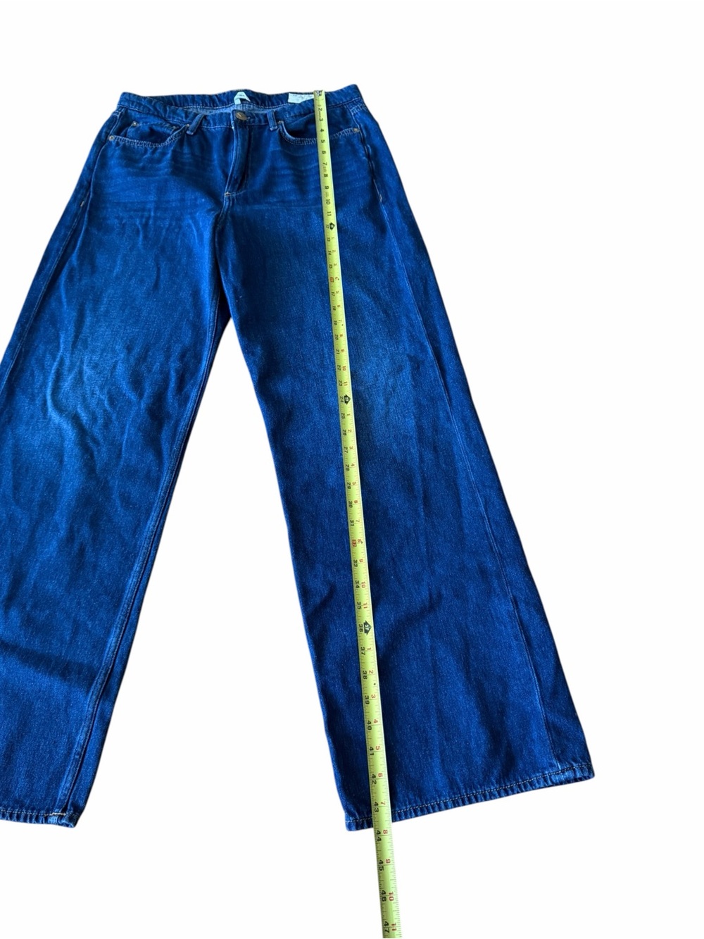 Rag & Bone Logan Mid-Rise Wide Leg Blue Jeans Women's Size 29 - Picture 5 of 8
